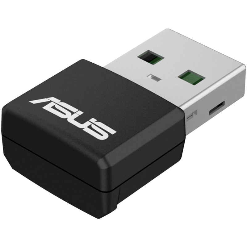 WiFi-адаптер ASUS USB-AX55 nano AX1800 USB 3.0 WPA3 MU-MIMO OFDMA 90IG06X0-MO0B00