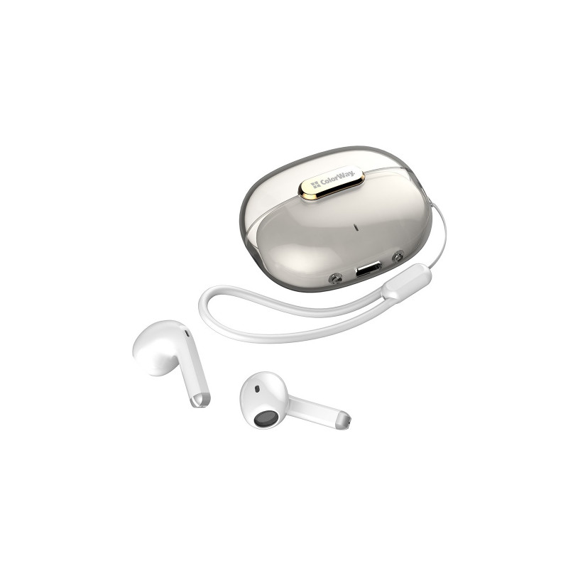 Навушники СolorWay Slim TWS-2 Earbuds White