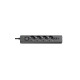 Мережевий фільтр-подовжувач СolorWay 4 розетки/3USB (2USB-A + 1 TYPE-C) (24W) Black 5M