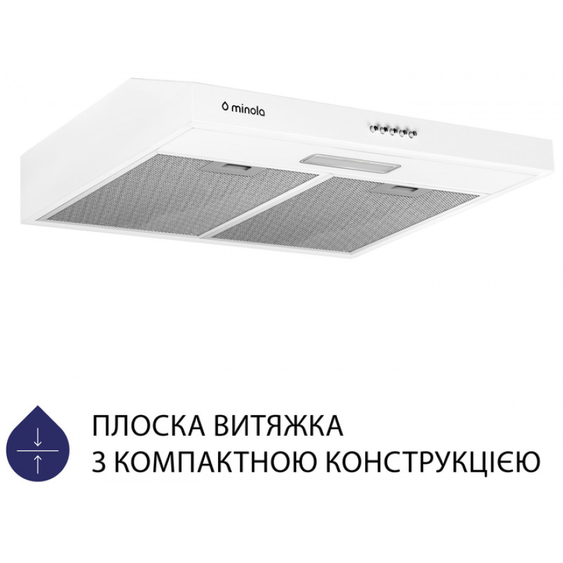Витяжка Minola HPL 504 WH