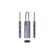 USB хаб (док-станція) СolorWay USB-C 5-в-1 Type C PD 100W/USB3.0х3/HDMI 4К