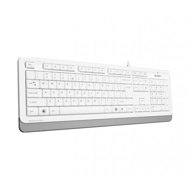 Клавіатура A4-Tech Fstyler FK10 White