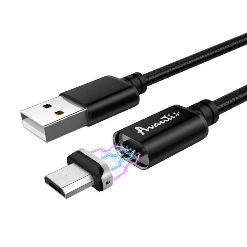 Кабель Avantis AC-95m MagJet Micro Black