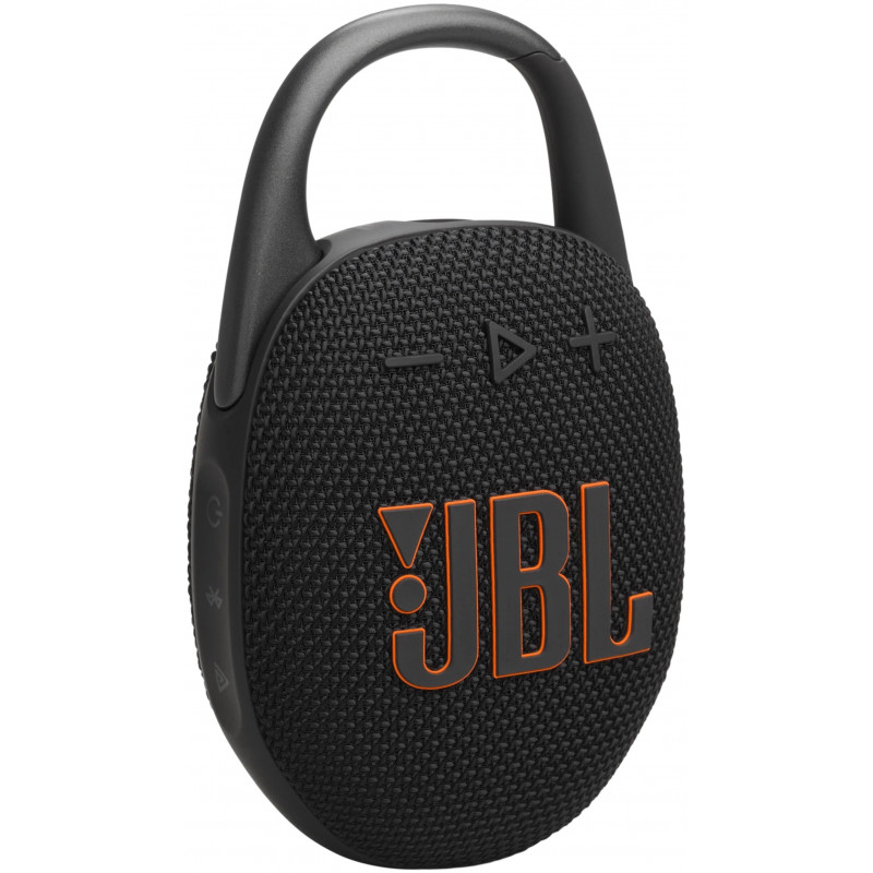 Портативна акустика JBL Clip 5 Чорний (JBLCLIP5BLK)