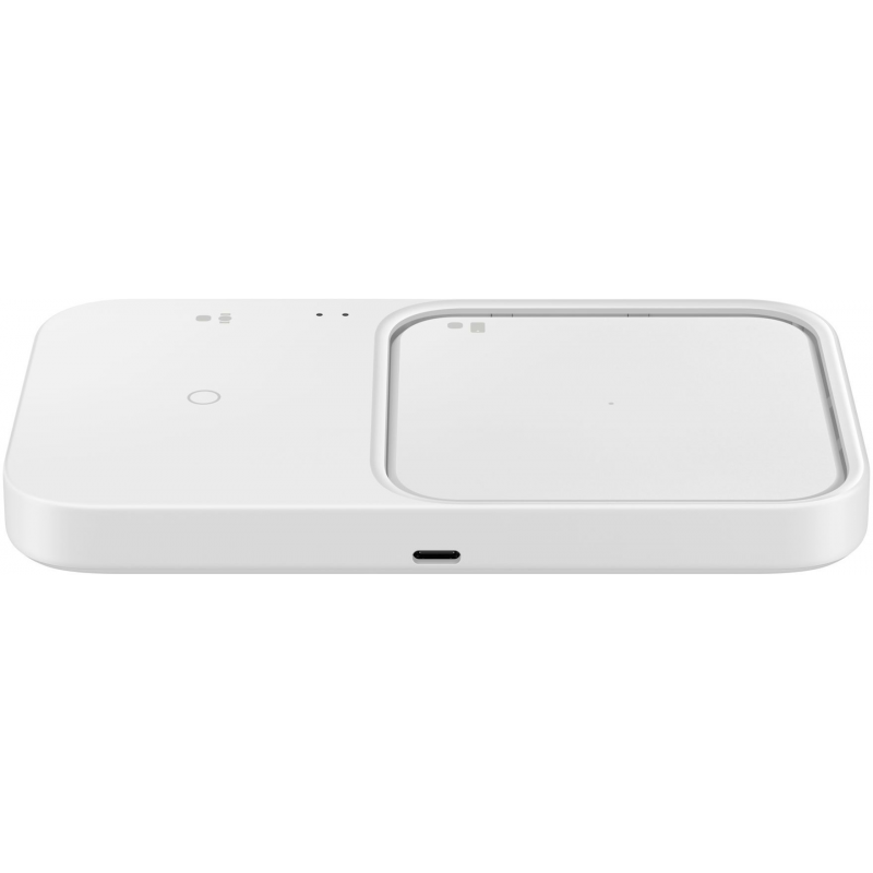 Зарядний пристрій бездротовий Samsung Duo 15Вт, білий EP-P5400BWEGEU