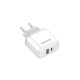 Мережевий зарядний пристрій Colorway Power Delivery Port PPS USB (Type-C PD + USB QC3.0) (45W) білий