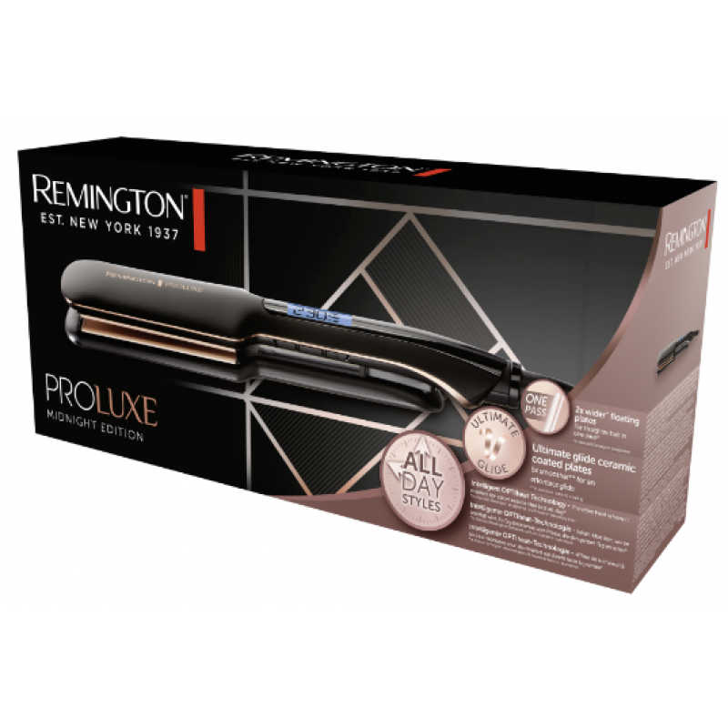 Випрямляч для волосся REMINGTON S9150B PROluxe Midnight Wide Plate Straightener