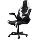 Крісло Trust GXT703W Riye, шкіра, Foldable Armrests, білий 25130_TRUST