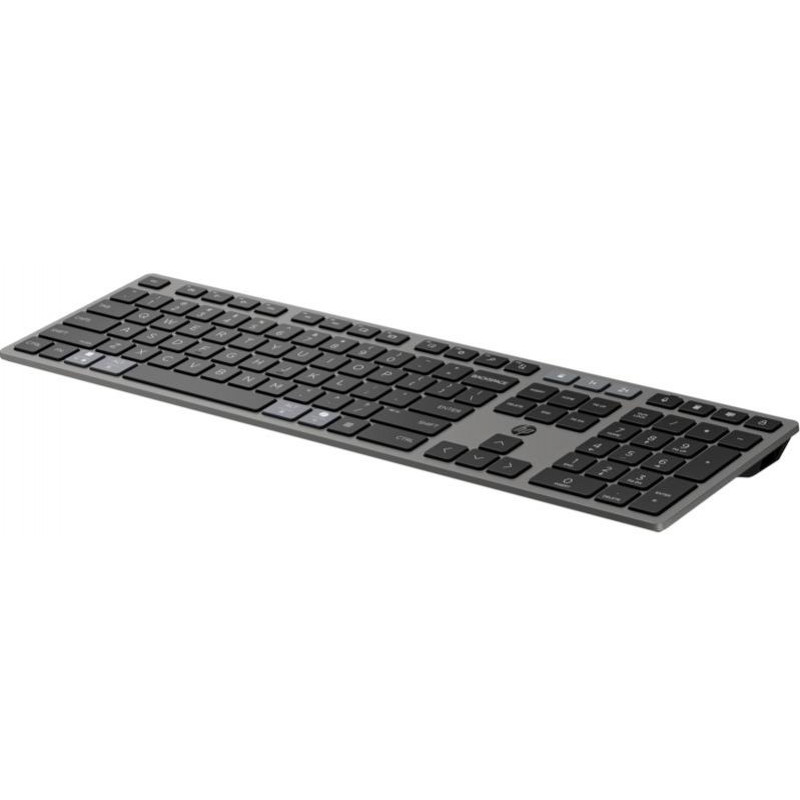 Клавіатура мембранна HP 720 Multi-Device Rechargeable, 109key, WL/BT, чорний 9T5B1AA
