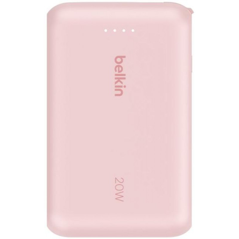 Акумулятор портативний літій-іонний Power Bank Belkin 10000мА·год, рожевий BPB021HQPK