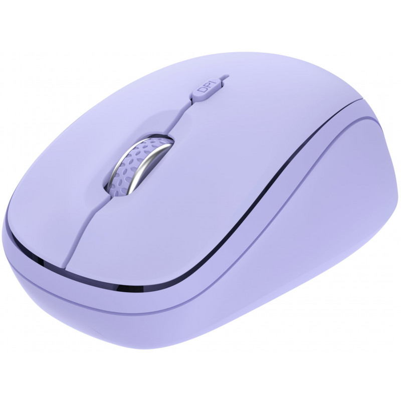 Миша Trust Yvi+ Compact Multi-Device, WL/BT/USB-A, фіолетовий 25583_TRUST