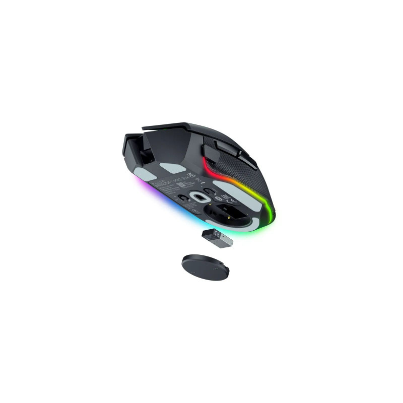 Миша Razer Basilisk V3 Pro 35K, RGB, USB-A/WL/BT, чорний RZ01-05240100-R3G1