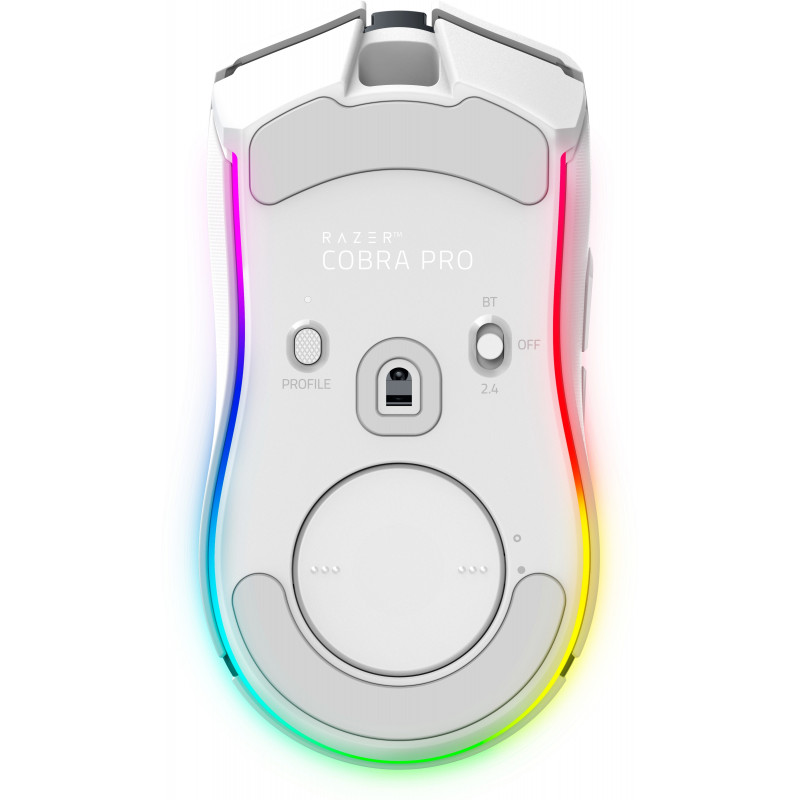 Миша Razer Cobra Pro, RGB, USB-A/WL/BT, білий RZ01-04660200-R3G1