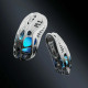 Миша GravaStar Mercury M1 Pro, чорно-білий GRAVASTARM1PRO_GBLK