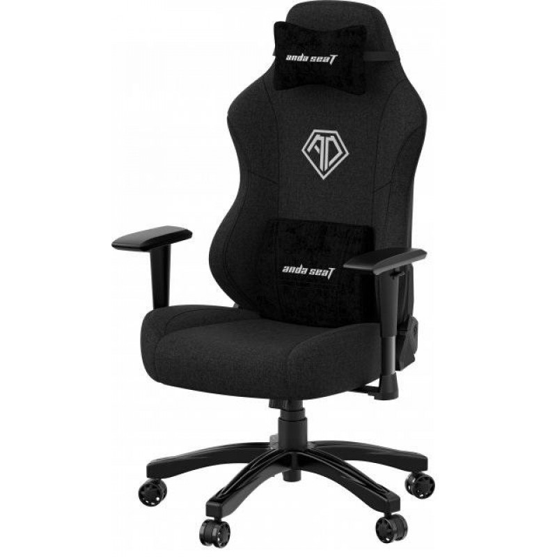Крісло ігрове Anda Seat Phantom 3 Black Fabric Size L AD18Y-06-B-F
