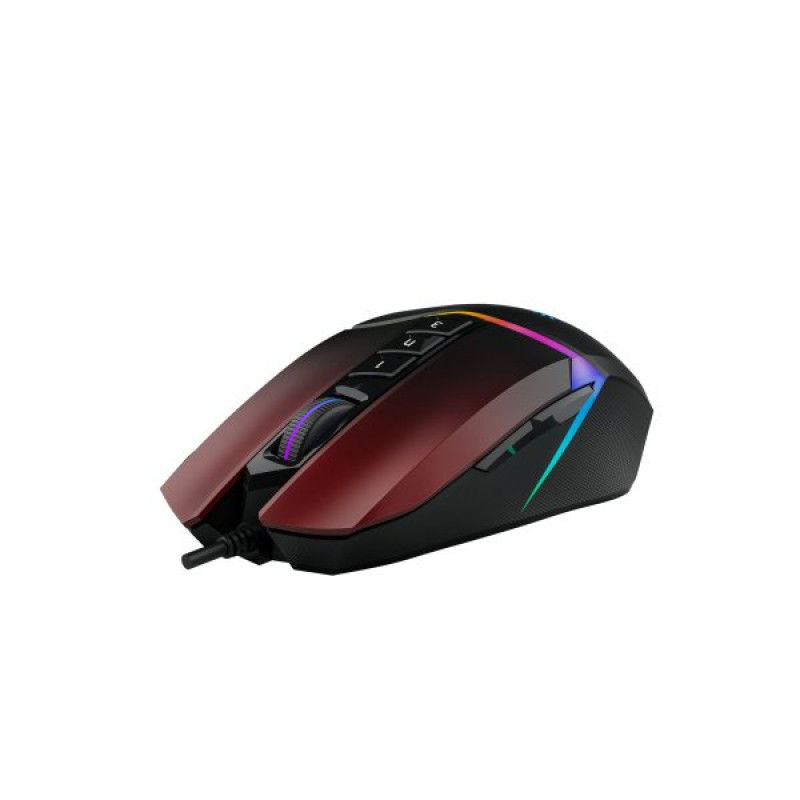 Миша ігрова A4Tech W60 Max Bloody, чорний+червоний, Bloody