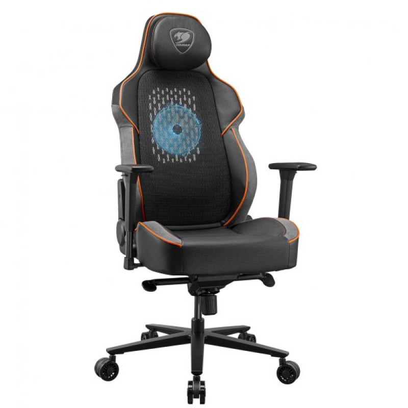 Крісло ігрове Cougar NxSys Aero, колір чорний