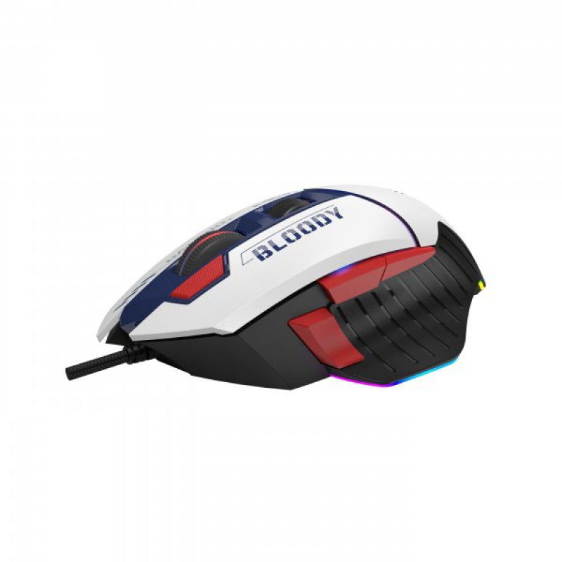 Миша ігрова A4Tech W95 Max Bloody, білий, Bloody