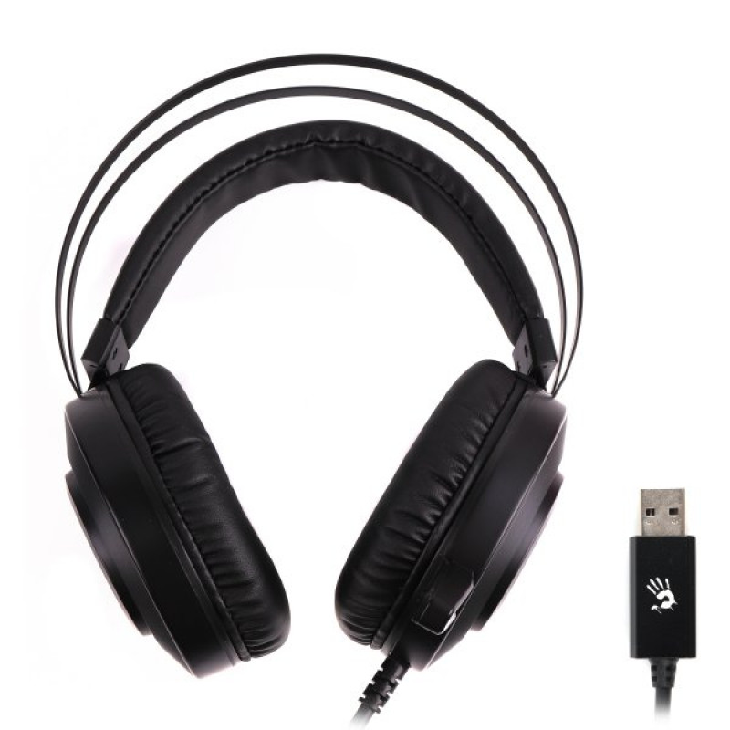 Гарнітура ігрова A4Tech Bloody G52, USB, чорний