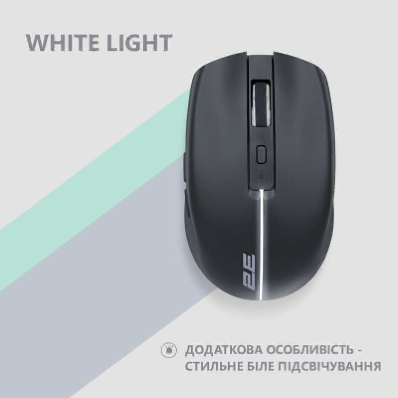 Миша 2E MF270 Silent Rechargeable WL Black 2E-MF270WBK