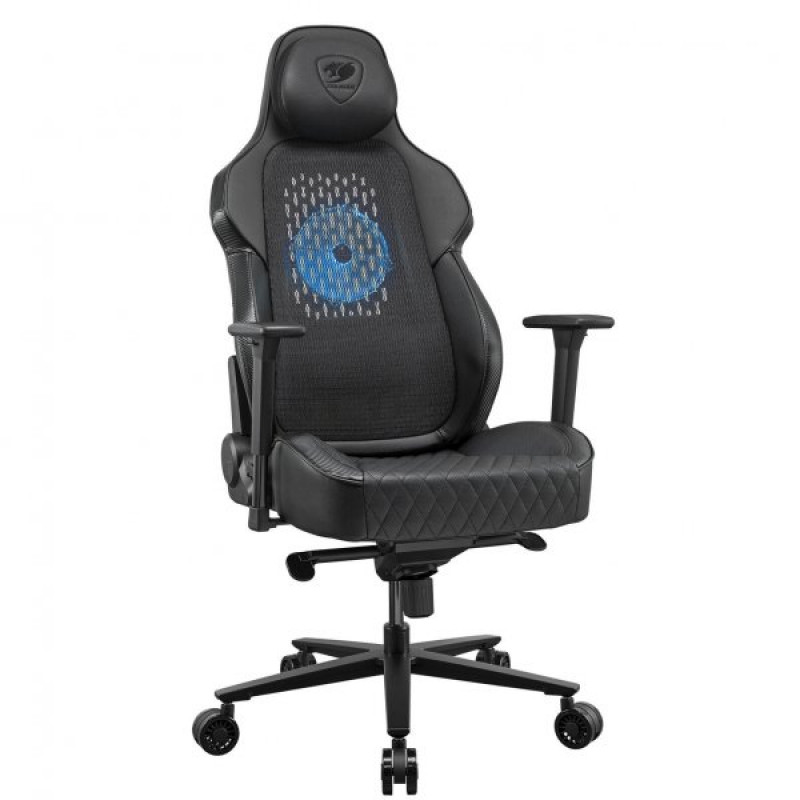 Крісло ігрове Cougar NxSys Aero Black, чорний