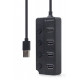 Хаб Gembird UHB-U2P4P-01 на 4 порти USB 2.0