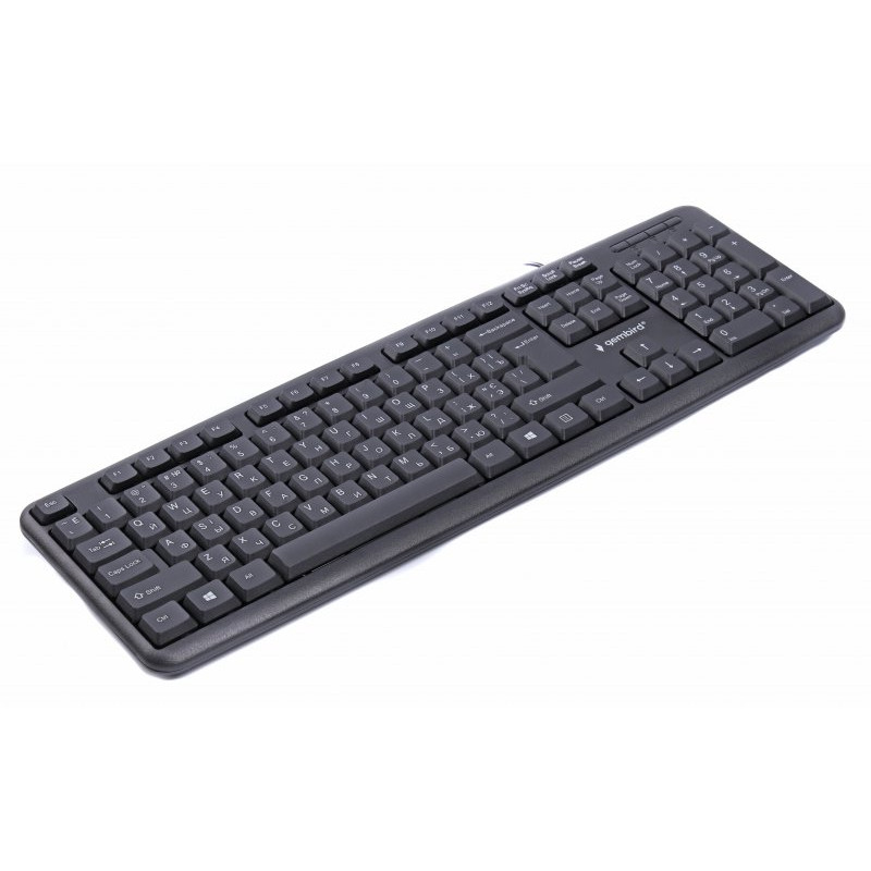 Клавіатура Gembird KB-U-103-UA, USB, чорний