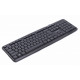 Клавіатура Gembird KB-U-103-UA, USB, чорний