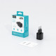 Мережевий зарядний пристрій Choetech PD5012-EU-BK, USB-A/USB-С