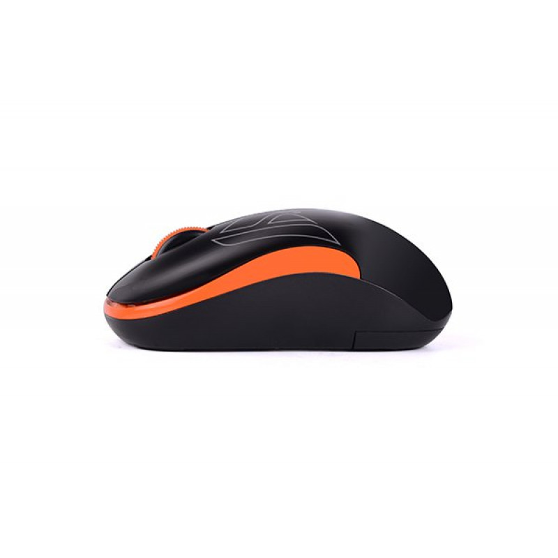 Миша A4-G3-300N USB V-Track,1000dpi, чорний + помаранчевий