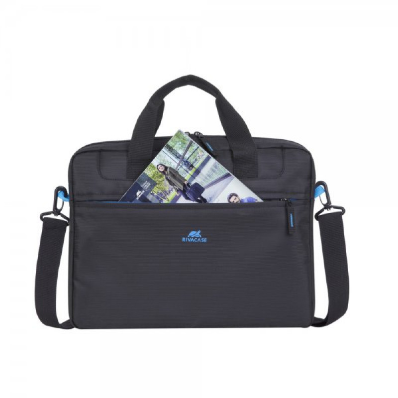 Сумка для ноутбука Rivacase 8027 (Black) чорна 14" дюймів