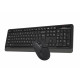 Комплект A4Tech Fstyler FG1012, клавіатура з мишою, чорний
