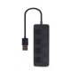 Хаб Gembird на 4 порти USB 2.0 UHB-U2P4-05