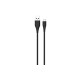 Мережевий зарядн. прист. Colorway 1USB Quick Charge 3.0 (18W) + cable Type C Black (CW-CHS013QCC-BK)