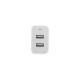Зарядний пристрій Colorway 2USB AUTO ID 4.8A (24W) White (CW-CHS016-WT)