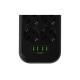 Мережевий фільтр з зарядкою СolorWay 6 розеток/4USB Black 2M (CW-CHE64B)
