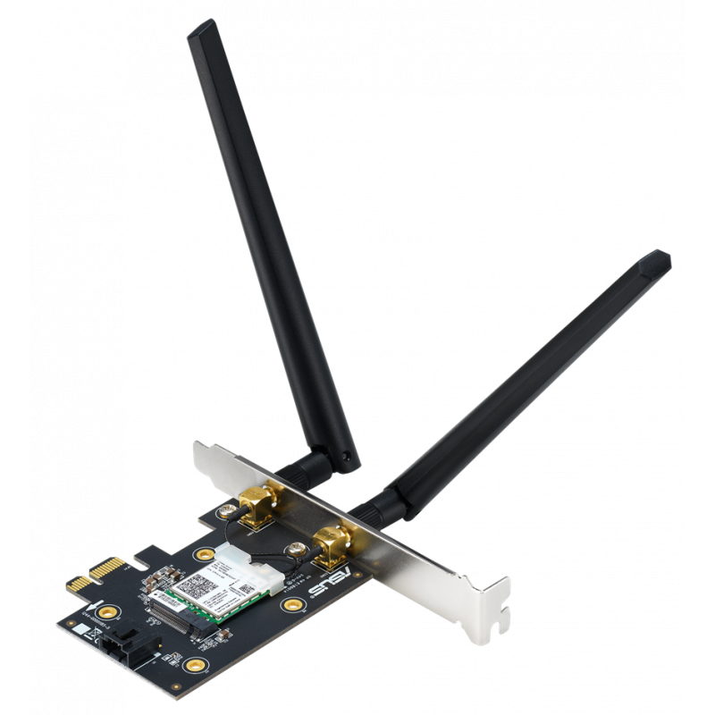 WiFi-адаптер ASUS PCE-AX3000 Bluetooth 5.0 PCI Express WPA3 MU-MIMO OFDMA 90IG0610-MO0R10