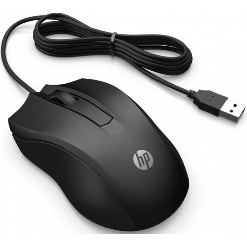 Миша HP 100 USB Black 6VY96AA