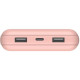Акумулятор портативний Power Bank Belkin 20000мА·год, 2хUSB-A/USB-C, рожевий BPB012BTRG