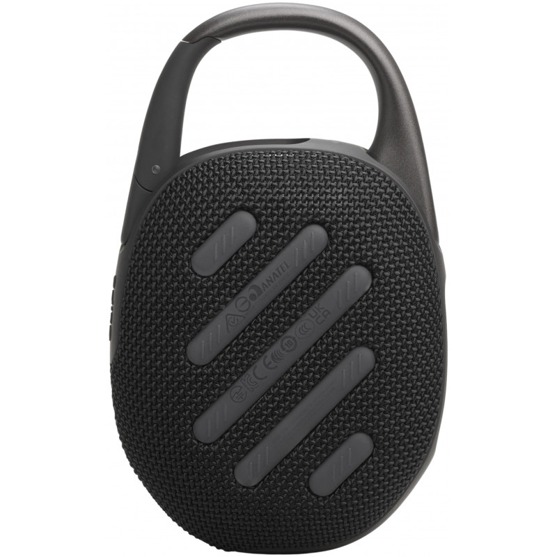 Портативна акустика JBL Clip 5 Чорний (JBLCLIP5BLK)