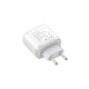 Мережевий зарядний пристрій Colorway Power Delivery Port PPS USB (Type-C PD + USB QC3.0) (45W) білий