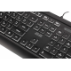 Клавіатура 2E KS120 104key, USB-A, White LED, чорний 2E-KS120UB_UA