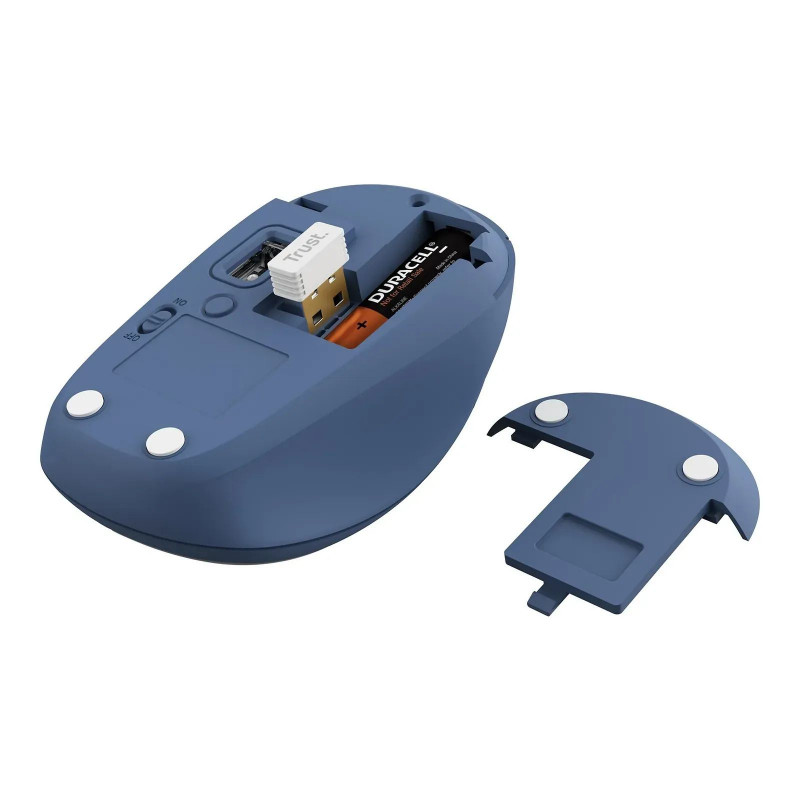 Миша Trust Yvi+ Compact Multi-Device, WL/BT/USB-A, синій 25455_TRUST
