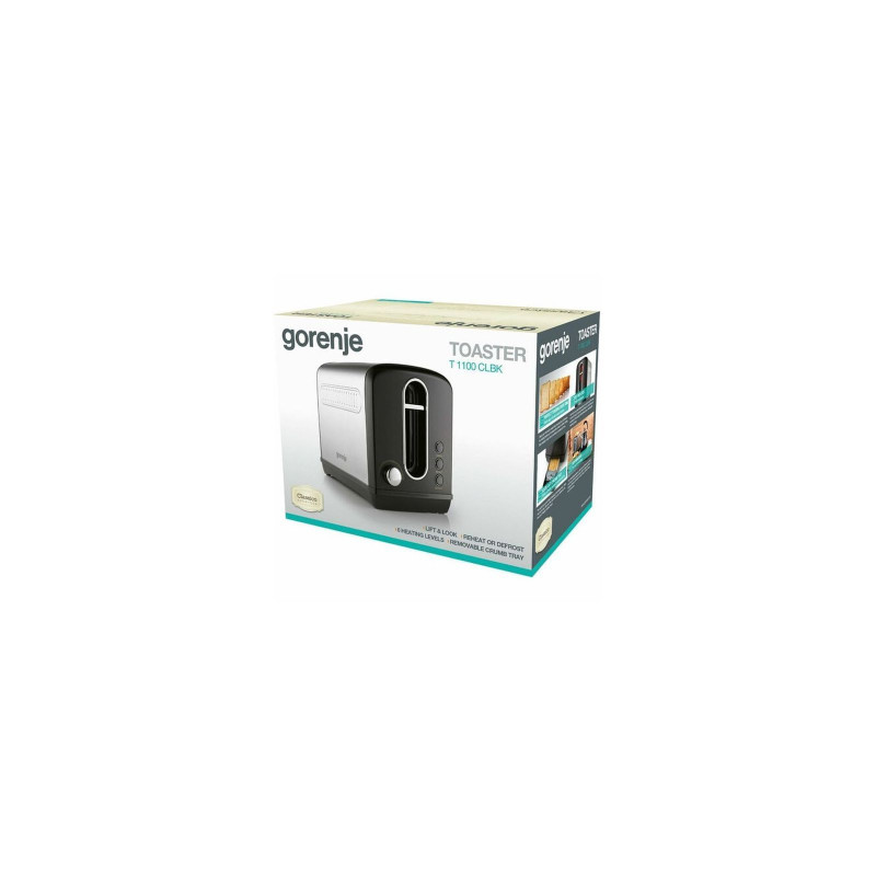 Тостер Gorenje T1100CLBK