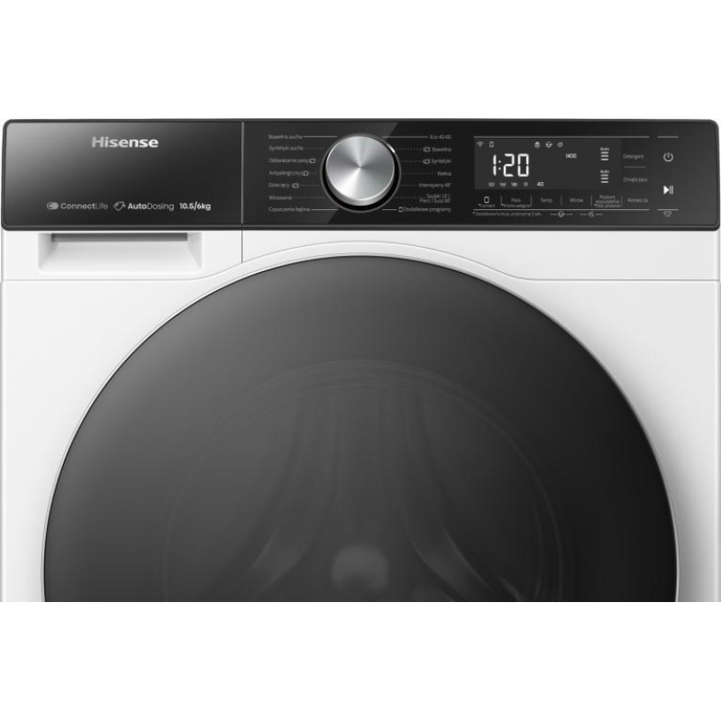 Прально-сушильна машина HISENSE WD5S1045BW/UA