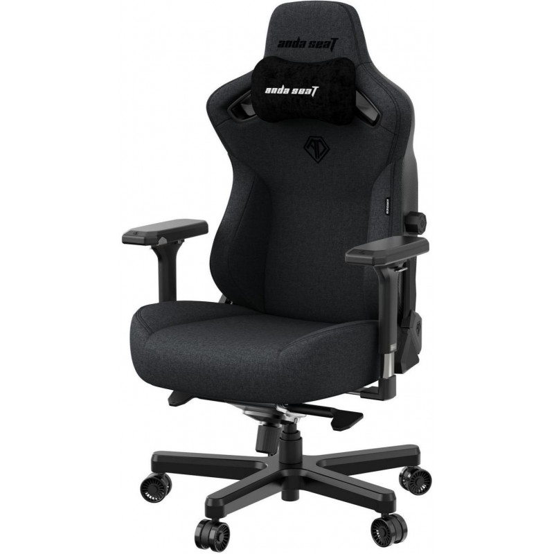 Крісло ігрове Anda Seat Kaiser 3 Dark Gray Fabric Size XL AD12YDC-XL-01-GB-CF