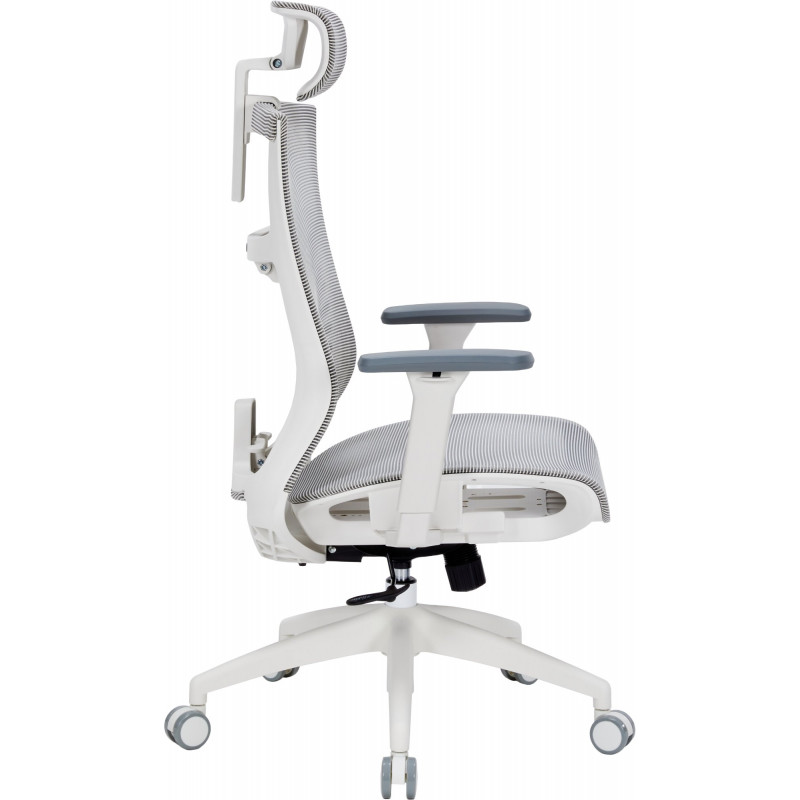 Крісло офісне OfficePro Balance OC620-W-LG-LG