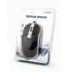 Миша MUS-4B-06-WS USB, чорно-сiра