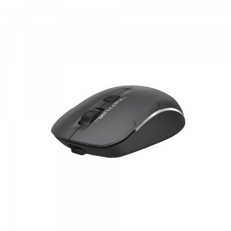 Миша бездротова A4Tech Fstyler FB26CS Air2 (Smoky Grey), сірий+чорний