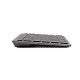 Клавіатура A4-Tech Fstyler FBX51C бездротовa, сіра